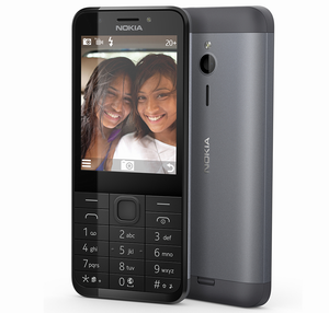Nokia 230 Dark Silver DSIM Selfie screen